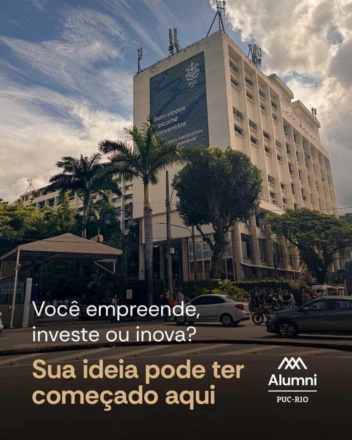 Campus da PUC-Rio e o convite para quem empreende, investe ou inova
